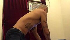 Sexy little asian amateur with tattoos