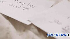 Erotic lesbian girlfriends bound in bondage enjoy intense squirting