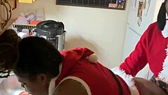 I was mad, but he got my Christmas pussy anyway.