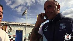 dinio loses the bet and fucks his girlfriend