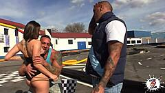 dinio loses the bet and fucks his girlfriend