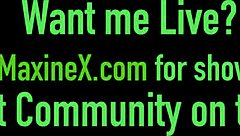 Asian milf maxine x gets foot job bj and hard fuck in pantyhose