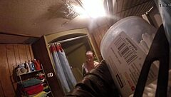 Shower time with Ronda in a sexy bathing session