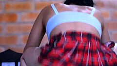 Cheating Stepdaughter Awakens Sensations With Friend In Apartment