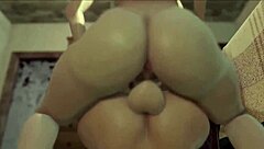 Adult Dickgirl Fucks Dickgirl In Ass And Cums