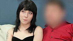 bound slut getting throat fucked?