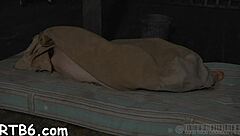 Bound in hardcore bondage