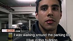 hot latino teen 18+ explores gay sex for money with rimjob and handjob