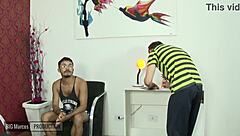 Fan asks for autograph from pornstar, then sucks his monster cock before anal.