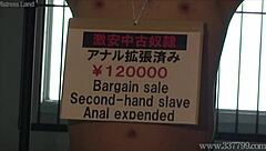 Japanese Femdom Risa Boldly Evaluates Her Bound Slave In BDSM Session