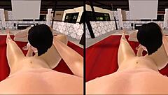 Vr Test: Brunette Sucking In Night Club