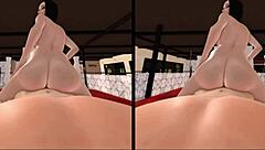 Vr Test: Brunette Sucking In Night Club