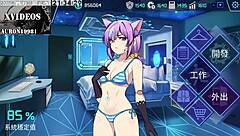 Anime babe shows off her female ejaculation skills in part 13