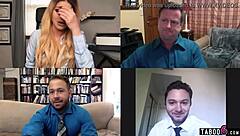 Brooklyn Chase's Huge Tits Exposed In Video Chat