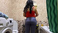 Beautiful stepmom takes anal with her big ass!