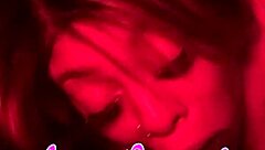 Maya sucks big black cock deep!