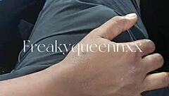 Ebony Crossdresser Meets Stranger On Public Transport For Hard Fuck!