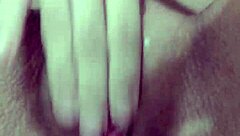 alice lima6 showing off in bathroom before fingering