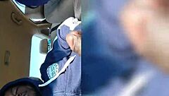 Euroschilles停车场手淫开车无手口交