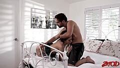 brunette hottie gia paige enjoys oral and masturbation