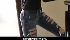 Pervy Stepbro Craves Hot Stepsister in POV Action!