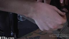 Feeling the power as femdom goddess in s&m session