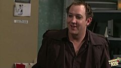 Blonde secretary entices colleague with deepthroat