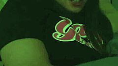 stepsister masturbates, tony joins! hot!