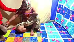 watch this indian threesome fuck hard in saree!