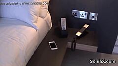 Unfaithful British Milf Sonia Shows Her Giant Titties