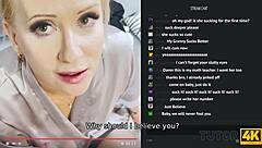 Tutor4k Math Tutor Wears Panties And Stockings During Sex On Sofa