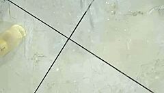 chinese girl experiences intense squirting solo