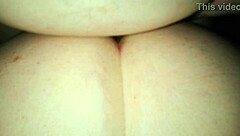 Couple films amateur selfie of tiny penis with bbw in doggy style without condom.