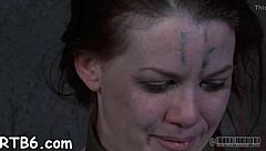 Bound in a diaper, she endures sadomasochistic DOMINATION and SUCKING