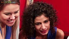 i love uniformed british dommes sucking black cock in cfnm group