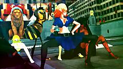 Don't Stop The Dancing In This Hentai Anime Scene