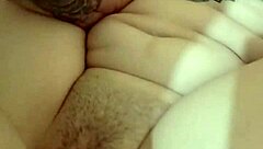 Latina blonde creampied by monster cock in homemade anal