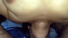 Latina Milf Devours Big Cock With Intense Blowjob