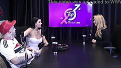 Bruna Ferraz With Soccer Players In Anal