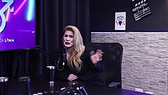 Bruna Ferraz With Soccer Players In Anal