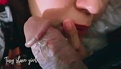 Mexican latina bites stepfather while sucking balls and cock!