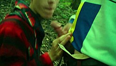 i and my friend had some fun in nature after the picnic, rimjob and doggystyle blowjob oh man it was great but i messed up the words