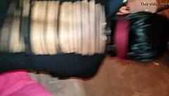 Blacchammer Pounds Ebony Ass Doggystyle Bent Over