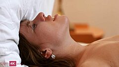 He Fucks Her Bum Dripping with Hot Jizz