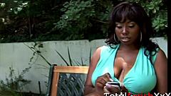 Candace Von stars in skanky threesome with handjob, deepthroat, and doggystyle