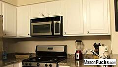 Mason Masturbates In The Kitchen And Gets Really Angry