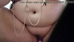 Intense Pleasure Builds As I Bind My Nipples With Rope Clamps And Vibrate Myself