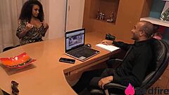 Did The Latina Brunette Pass The Interview With Deepthroat?