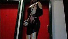 Latex diva in goddess femdom attire