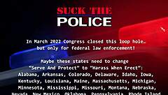 Officer Tampa Makes Student Ava Siren Suck Dick After Catching Her Masturbating In Classroom